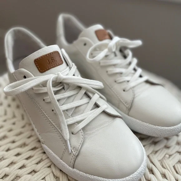 *New JOSEPH SEIBEL Claire 01 white leather sneaker sz41/10.5 - Picture 3 of 13